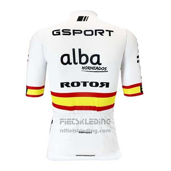 2020 Fietskleding Teika BH Kampioen Spanje Korte Mouwen en Koersbroek